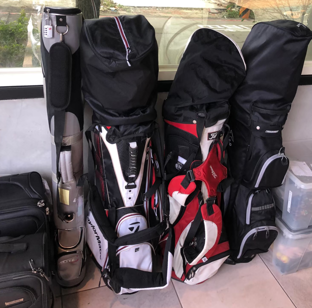 Ship2TW協助客戶寄送高爾夫球具到韓國客戶經過推薦聯絡上ship2tw所以客戶拍攝高爾夫球袋照片供我們估價 我們能協助跨國寄運行李